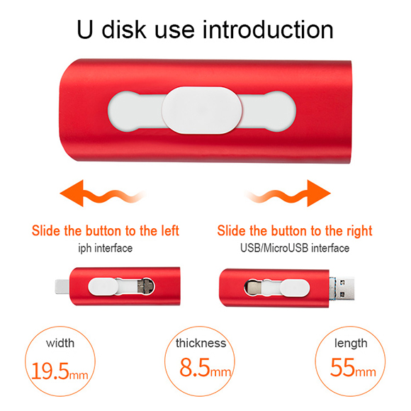 2020 new arrival High speed type c lighting usb drive for iphone for andriod for pc LWU1159